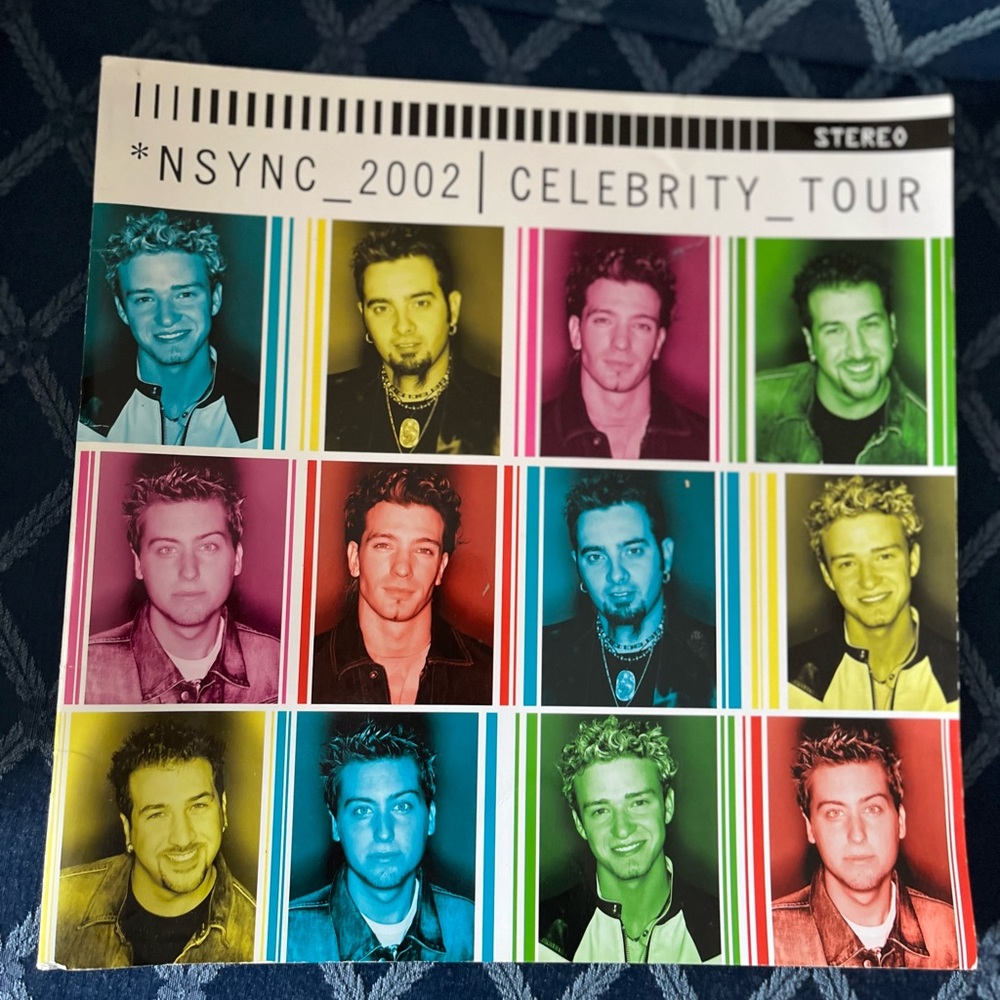 *NSYNC 2002 Celebrity Tour Concert Program